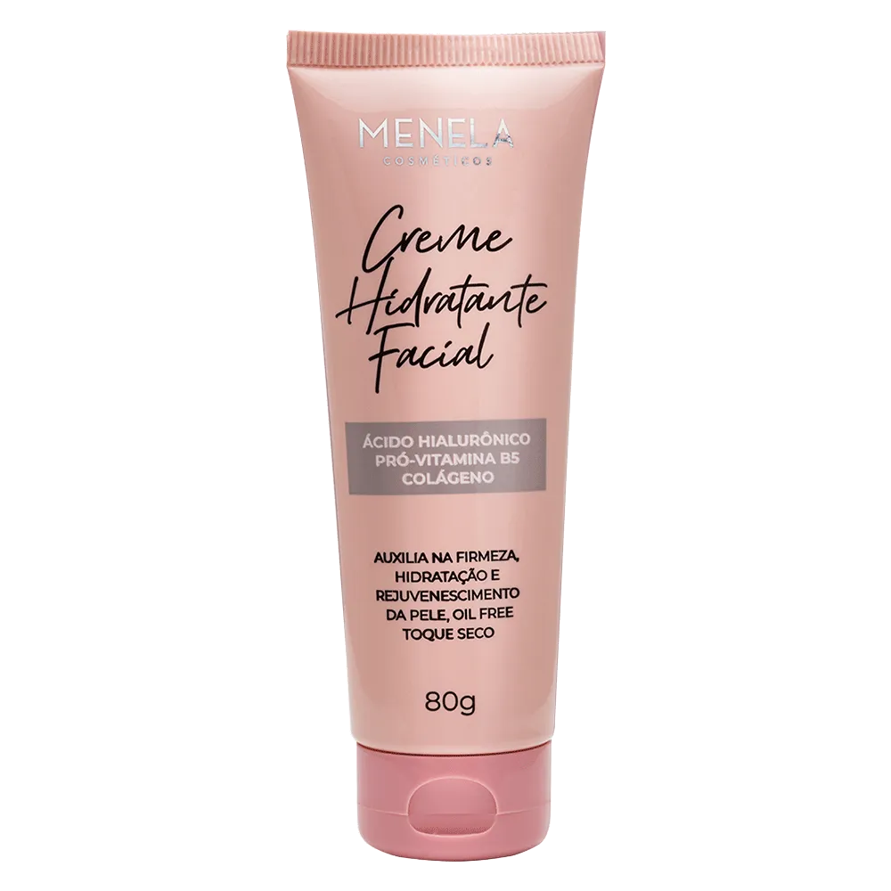 Creme de hidratação para o rosto com ácido hialurônico - Menela