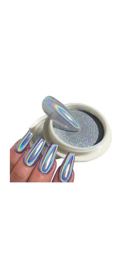 Pó Holografico Prata P1