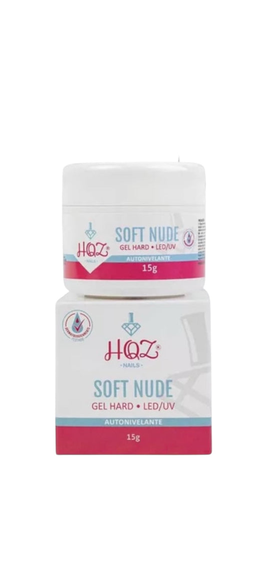 Gel Soft nude HQZ Nails 15g autonivelante