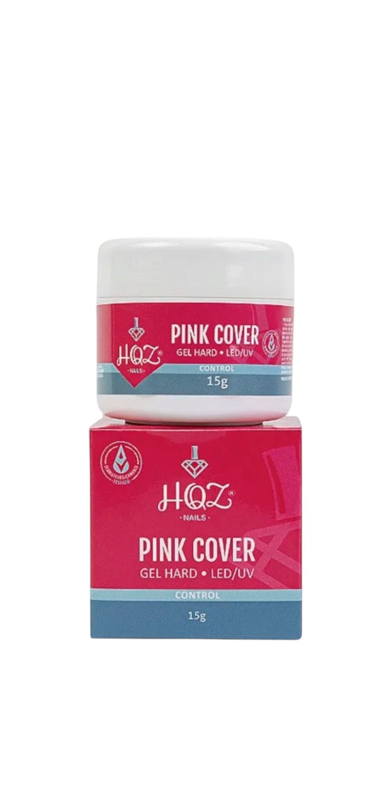Gel pink cover HQZ Nails 15g  control