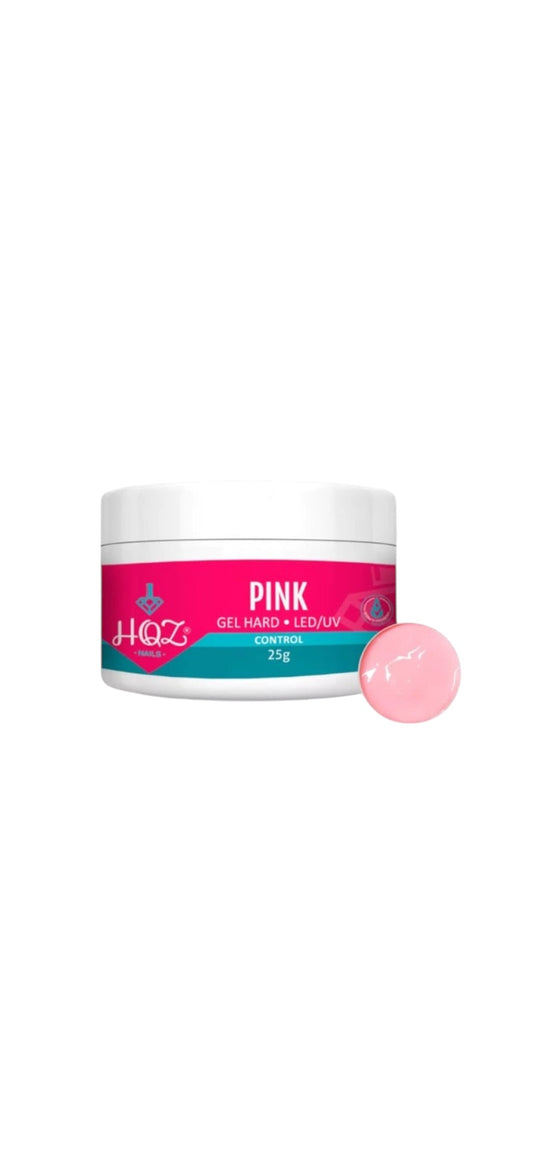 Gel Pink Hard Control 25g - Hqz Nails
