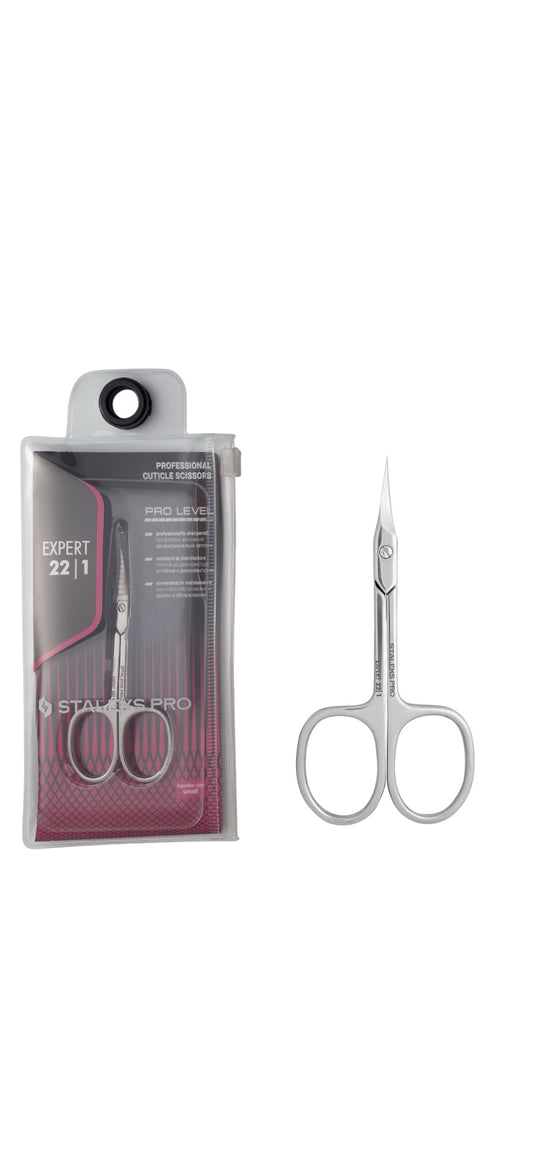 Tesoura profissional para cutícula Staleks Pro Expert 22 | 1