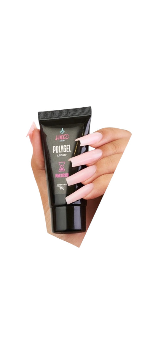 Polygel Pink Roser HQZ Nails 30g