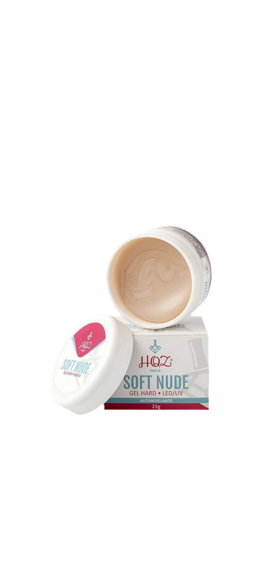 Gel Soft nude HQZ Nails 25g autonivelante